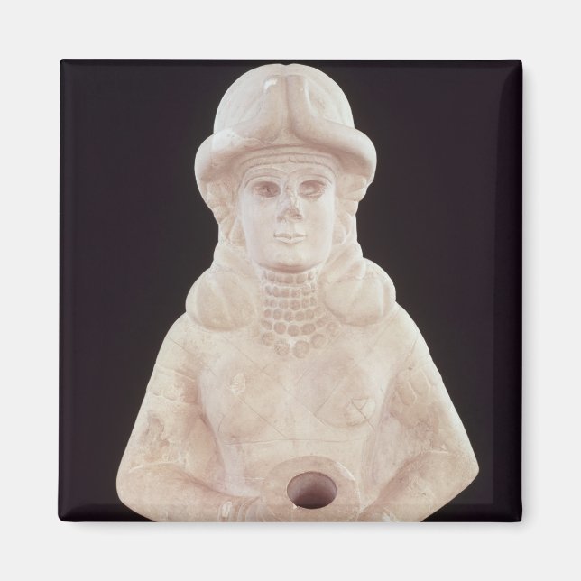 Imã Deusa da fertilidade, de Mari, Eufrato Médio (Frente)