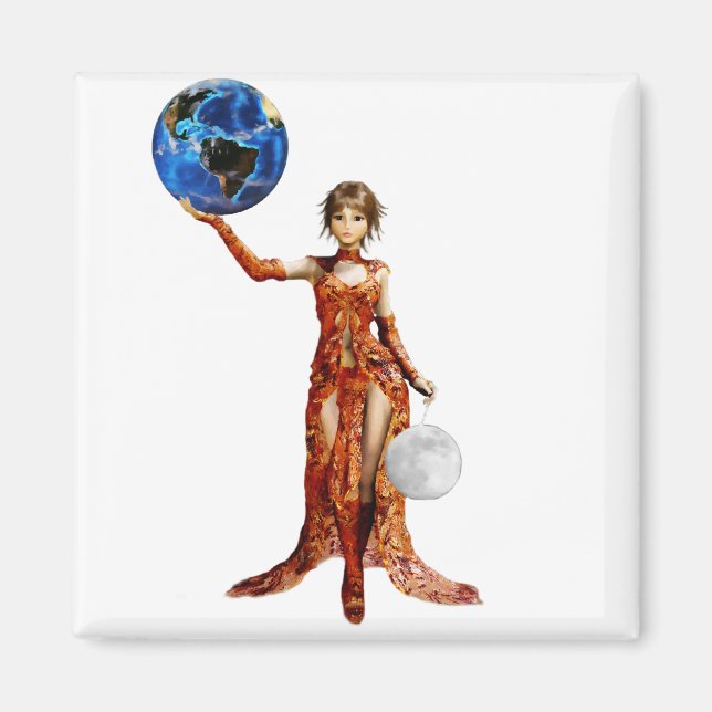 Imã Deusa do Magneta Universo (Frente)