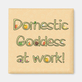 Imã Deusa Doméstica Fruta e Imagem do Veg