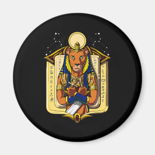 Imã Deusa Egípcia Lioness Sekhmet Deus Bastet