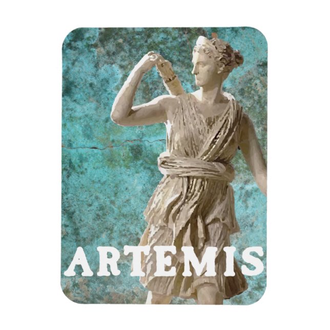 Ímã Deusa Grega Artemis Mythology (Vertical)