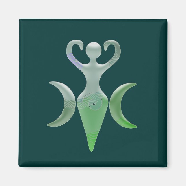 Imã Deusa Tripla (Frente)