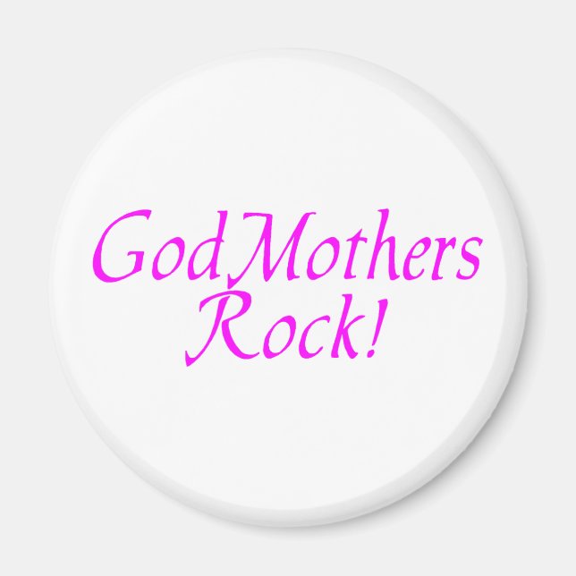 Imã DeusMothers Rock Pink (Frente)