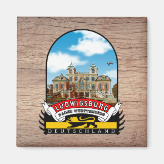 Imã Deutschland Ludwigsburg Vintage souvenir