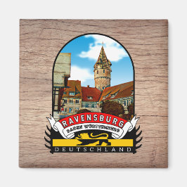 Imã Deutschland Ravensburg Vintage souvenir
