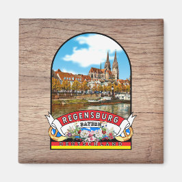 Imã Deutschland Regensburg Vintage souvenir