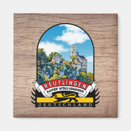 Imã Deutschland Reutlingen Vintage souvenir