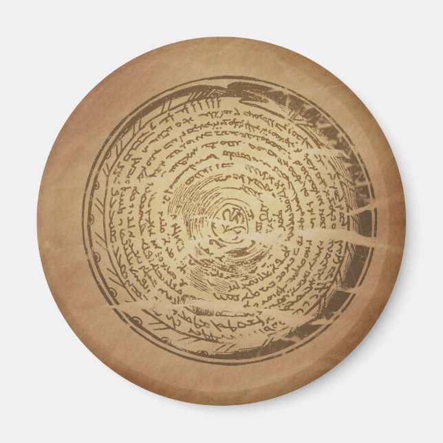 Imã Devil Trap Assíria Magic Charms (Frente)