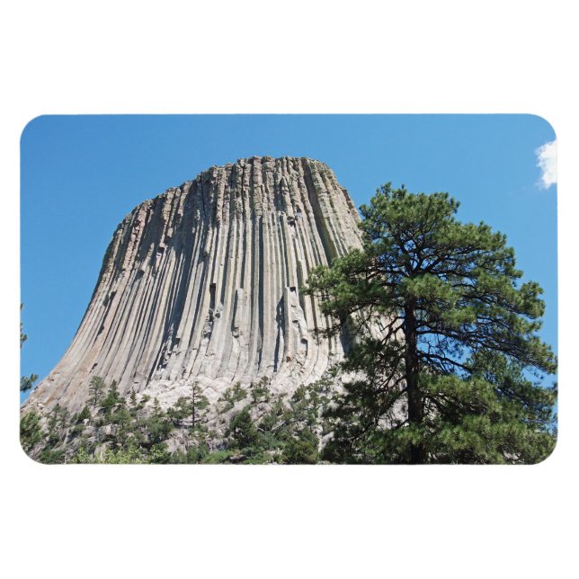 Ímã Devils Tower Wyoming (Horizontal)