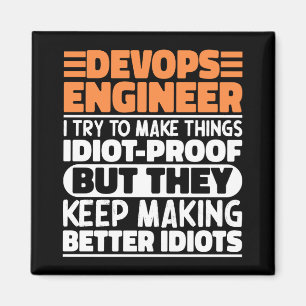 Imã Devops Engenheiro Tento Fazer Coisas Engraçadas