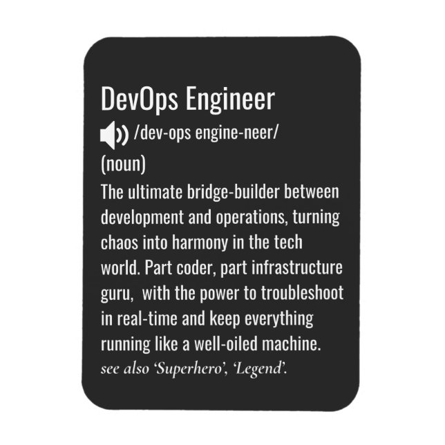 Ímã DevOps engineer definition  (Vertical)