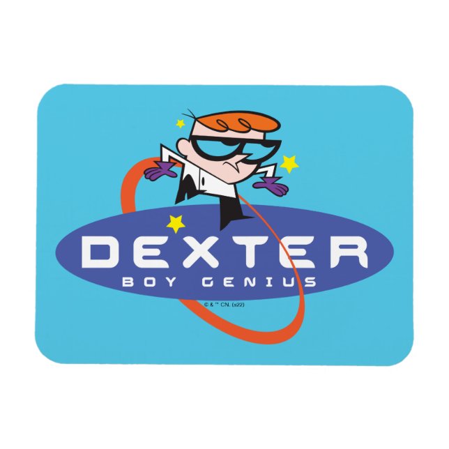 Ímã Dexter "Boy Genius" (Horizontal)