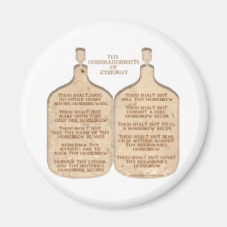 Imã Dez Mandamentos de Zymurgy