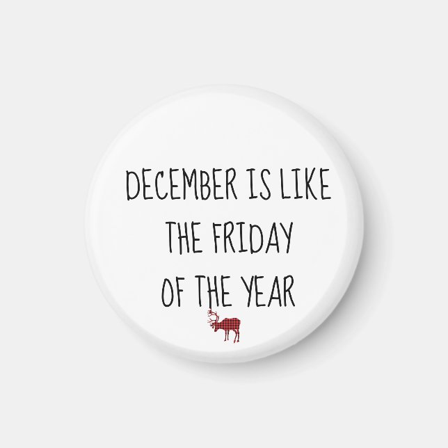 Imã Dezembro é como a SEXTA-FEIRA do Ano Personalizada (Frente)