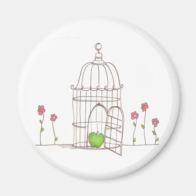 Imã Dia 43 - Não me enjaules (Frente)