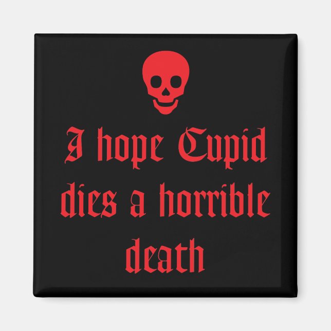 Imã Dia Anti-Valentim (Frente)