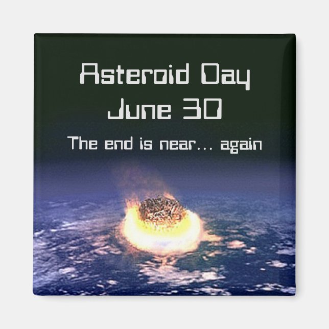 Imã Dia Asteroide 30 de junho (Frente)