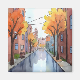 Imã Dia Chuvoso em Boston | Aquarela Viagem MA