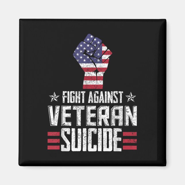 Imã Dia da Consciência do Suicídio Veterano (Frente)