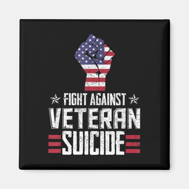 Imã Dia da Consciência do Suicídio Veterano (Frente)
