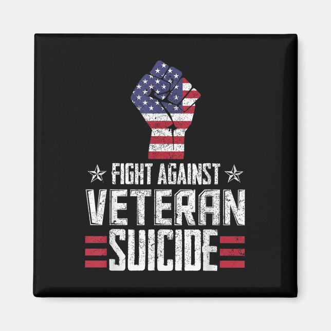 Imã Dia da Consciência do Suicídio Veterano (Frente)