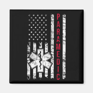 Imã Dia da Independência do Bandeira Americano paraméd