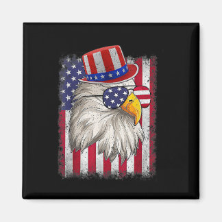 Imã Dia da Independência Feliz 4 de Julho Design Vinta