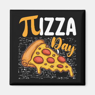 Imã Dia da Pizza Pi Amantes da Matemática Matemática