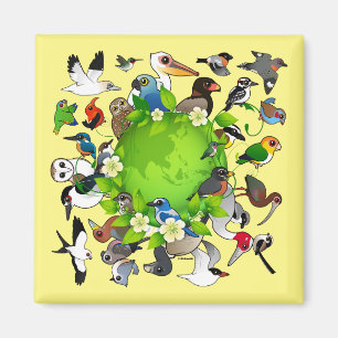 Imã Dia da Terra Birdormente