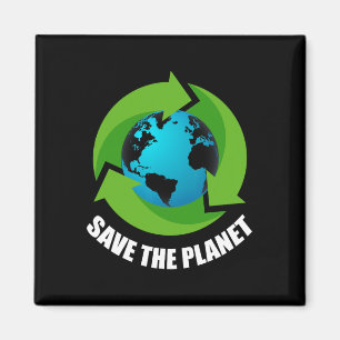 Imã Dia da Terra Salve O Planeta Mantenha-O Verde Feli