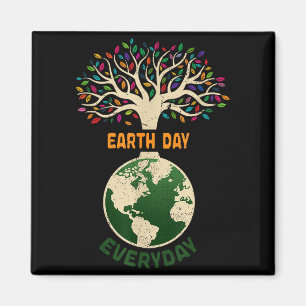 Imã Dia da Terra Todos os Dias Aniversário do Planeta
