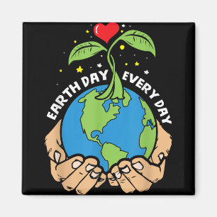 Imã Dia da Terra Todos os Dias - Greve Climática & Mei