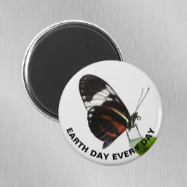 Imã Dia da Terra Todos Os Dias Tigre A Borboleta De Lo