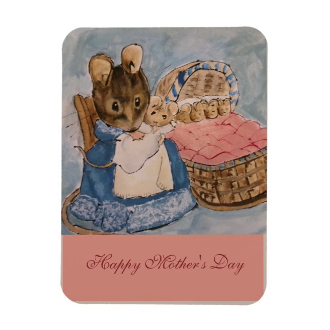 Ímã Dia das Mães Beatrix Potter  (Vertical)