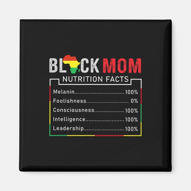 Imã Dia das Mães da História Negra Melanina Afro-Ameri (Frente)