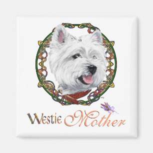 Imã Dia das Mães Westie
