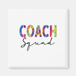 Imã Dia de Apreciação do Coach Engraçado com Camiseta