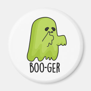 Imã Dia de as Bruxas engraçado Boo-ger Booger Ghost Pu