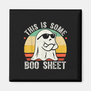 Imã Dia de as Bruxas engraçado Fantasma Vintage Mens M