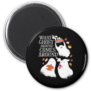 Imã Dia de as Bruxas engraçado Ghost Pun Boo Party