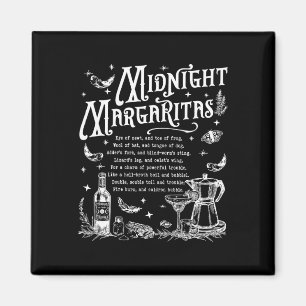 Imã Dia de as Bruxas engraçado Magia da Margaritas da