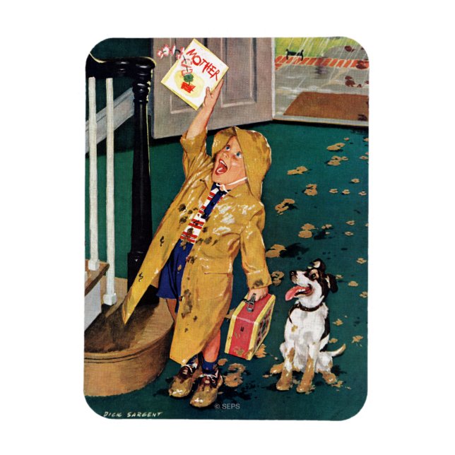 Ímã Dia de as mães Feliz (Vertical)