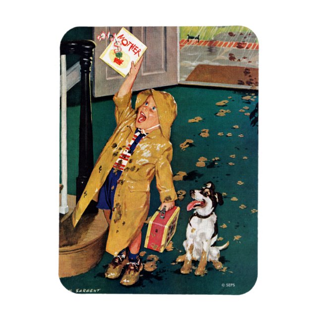 Ímã Dia de as mães Feliz (Vertical)