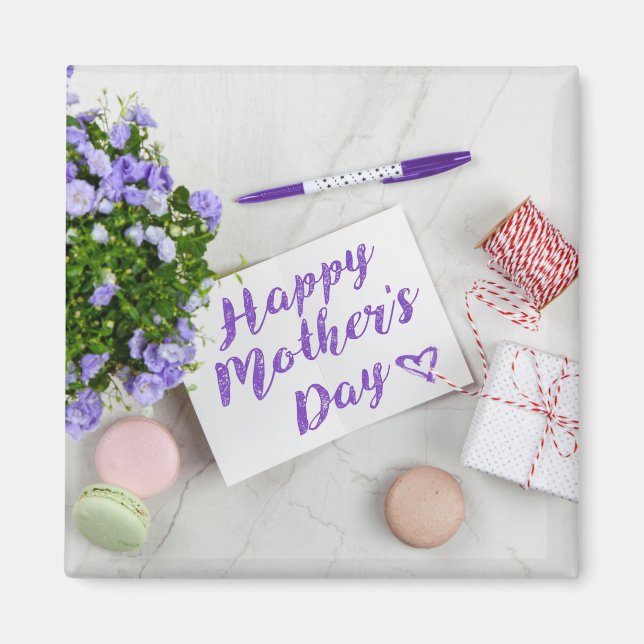 Imã Dia de as mães FELIZ (Frente)