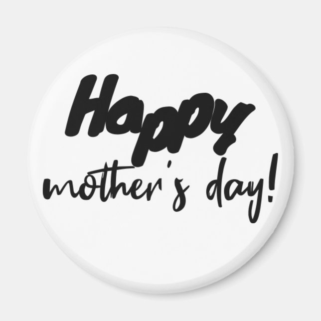 Imã Dia de as mães Feliz (Frente)