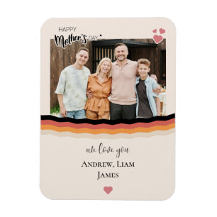 Ímã Dia de as mães feliz que te amamos