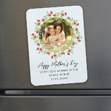 Dia de as mães Watercolor Rosa Floral Feliz Foto