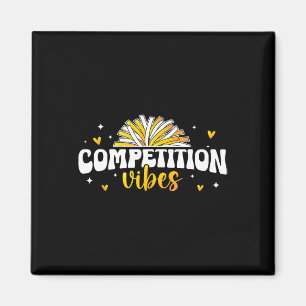Imã Dia de Competição de Cheerleading Para Fãs de Chee