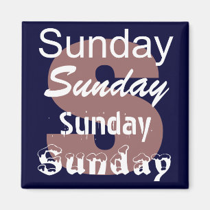 Imã Dia de domingo do ímã da semana