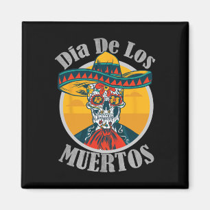 Imã Dia De Los Muertos Dia Dos Mortos Fantasia De Crân